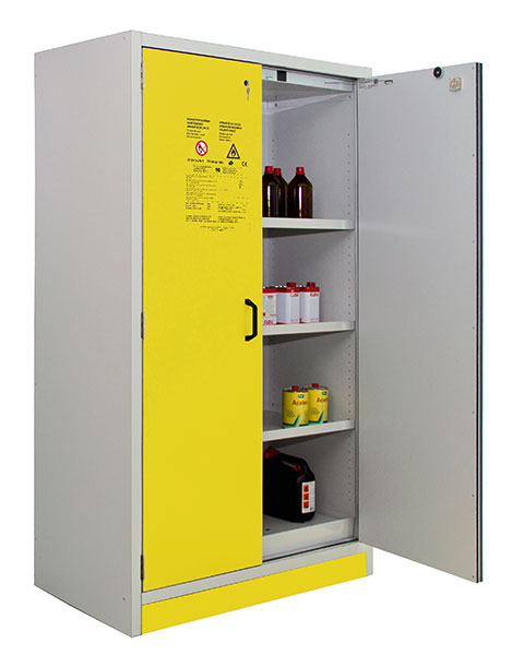 Bezpečnostní skříň, 30 min, 2 dvř., 3 PL+1 ZV (119,5 x 59,5 x 196 cm) 226 kg